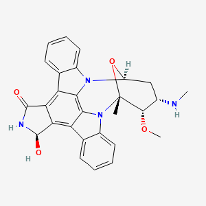 molecular formula C28H26N4O4 B13821789 7-epi-Hydroxystaurosporine 