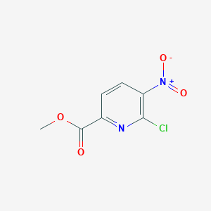 molecular formula C7H5ClN2O4 B1382180 Methyl 6-chloro-5-nitropicolinate CAS No. 1803583-09-6