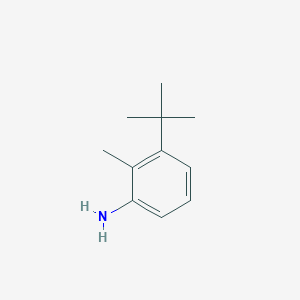 molecular formula C11H17N B13821837 3-tert-Butyl-2-methylaniline CAS No. 205816-41-7