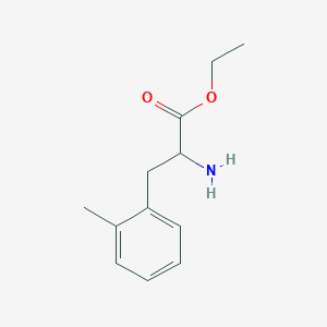 molecular formula C12H17NO2 B13821867 Ethyl 2-methylphenylalanine CAS No. 603944-30-5