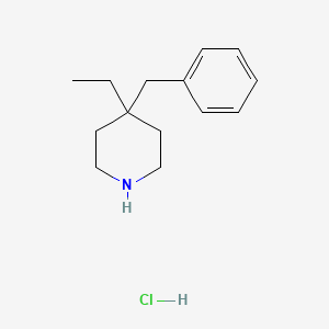 4-Benzyl-4-ethylpiperidine hydrochloride