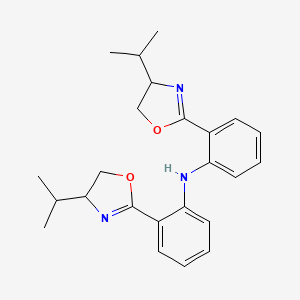 Bis(2-((S)-4-isopropyl-4,5-dihydrooxazol-2-yl)phenyl)amine