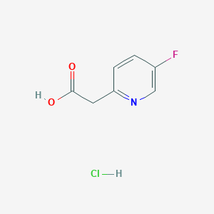 2-(5-Fluoropyridin-2-yl)acetic acid hydrochloride