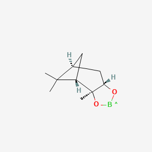 molecular formula C10H16BO2 B13821961 (+)-Pinanaborane 