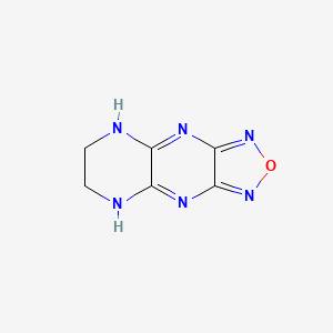 [1,2,5]Oxadiazolo[3,4-b]pyrazino[2,3-e]pyrazine,1,3,6,7-tetrahydro-(9CI)