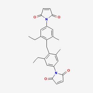 1-[4-[[4-(2,5-dioxopyrrol-1-yl)-2-ethyl-6-methylphenyl]methyl]-3-ethyl-5-methylphenyl]pyrrole-2,5-dione