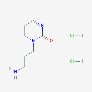 1-(3-Aminopropyl)-1,2-dihydropyrimidin-2-one dihydrochloride