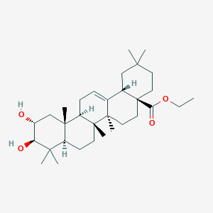 (2alpha,3beta)-2,3-Dihydroxy-olean-12-en-28-oic acid ethyl ester