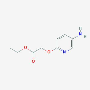 Ethyl [(5-amino-2-pyridinyl)oxy]acetate