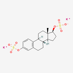 molecular formula C18H22K2O8S2 B13822108 1,3,5(10)-Estratriene 3,17beta-disulfate 