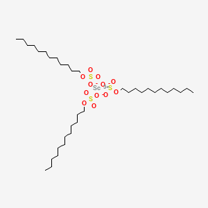 molecular formula C36H75O12S3Sc B13822130 Scandium tris(dodecyl sulfate) CAS No. 211638-03-8