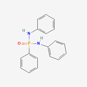 Benzenephosphonanilide