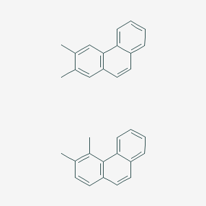 molecular formula C32H28 B13822148 2,3-/3,4-Dimethylphenanthrene 