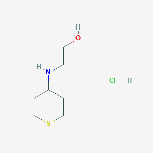2-[(Thian-4-yl)amino]ethan-1-ol hydrochloride