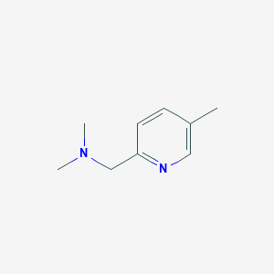 molecular formula C9H14N2 B13822182 2-Pyridinemethanamine,N,N,5-trimethyl- 