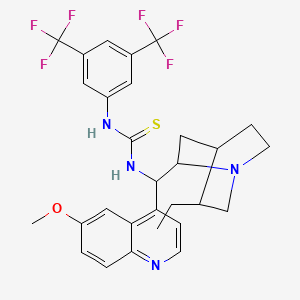 N-[3,5-Bis(trifluoromethyl)phenyl]-N'-[(8alpha,9S)-10,11-dihydro-6'-methoxycinchonan-9-yl]thiourea