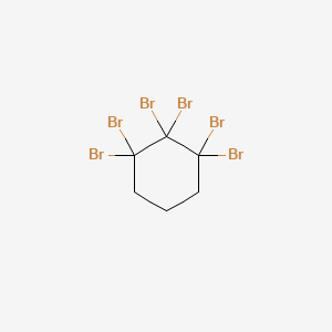 molecular formula C6H6Br6 B13822294 Hexabromcyclohexan 