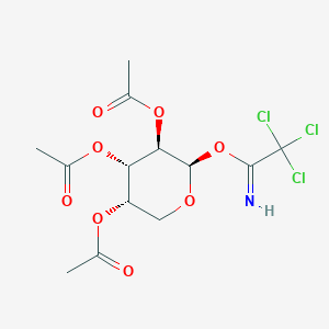 2,3,4-Tri-o-acetyl-beta-l-arabinopyranosyl trichloroacetimidate