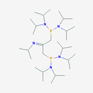 Phosphonousdiamide,P,P'-[2-[(1-methylethyl)imino]-1,3-propanediyl]bis[N,N,N',N'-tetrakis(1-methylethyl)-(9CI)