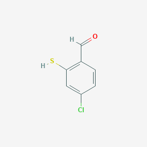 4-Chloro-2-mercaptobezaldehyde