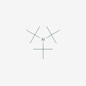 molecular formula C12H27Al B13822528 Aluminum, tris(1,1-dimethylethyl)- CAS No. 4731-36-6