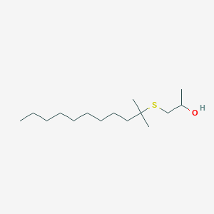 1-((2-Methylundecan-2-yl)thio)propan-2-ol