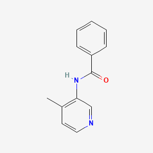 molecular formula C13H12N2O B13822710 N-(4-Methyl-pyridin-3-YL)-benzamide CAS No. 2922-05-6