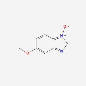 molecular formula C8H8N2O2 B13822733 2H-Benzimidazole,5-methoxy-,1-oxide(9CI) 