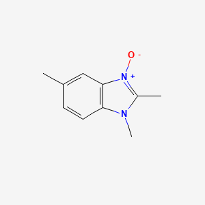 1H-Benzimidazole,1,2,5-trimethyl-,3-oxide(9CI)