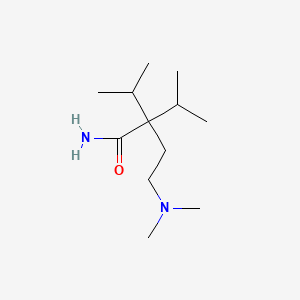 Butyramide, 2-(2-dimethylaminoethyl)-2-isopropyl-3-methyl-