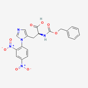 N-[(Benzyloxy)carbonyl]-3-[1-(2,4-dinitrophenyl)-1H-imidazol-5-yl]-L-alanine