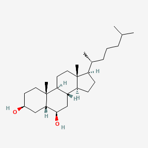 (3beta,5beta,6beta)-Cholestane-3,6-diol