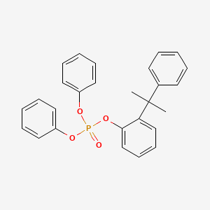 molecular formula C27H25O4P B13822904 (1-Methyl-1-phenylethyl)phenyl diphenyl phosphate 