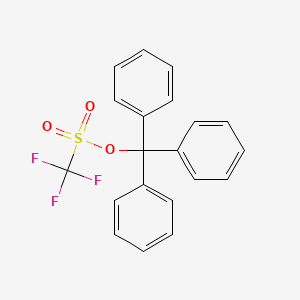 Methanesulfonic acid, trifluoro-, triphenylmethyl ester