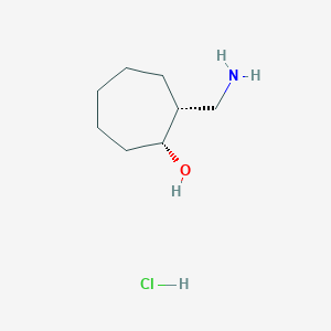 cis-2-Aminomethylcycloheptanol hydrochloride