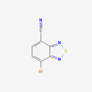 7-Bromo-2,1,3-benzothiadiazole-4-carbonitrile