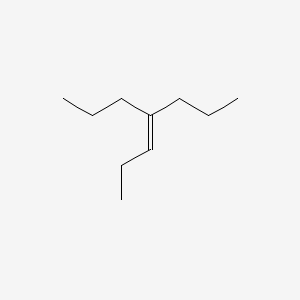 molecular formula C10H20 B13823074 4-Propyl-3-heptene CAS No. 4485-13-6