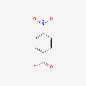 molecular formula C7H4FNO3 B13823116 4-Nitro-benzoyl fluoride CAS No. 403-50-9