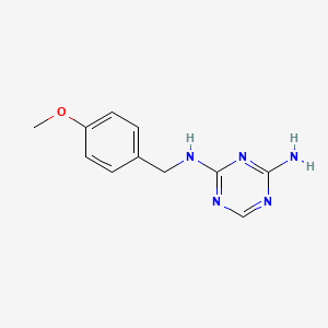 N2-(4-Methoxybenzyl)-1,3,5-triazine-2,4-diamine