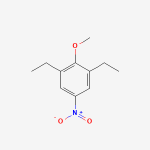 1,3-Diethyl-2-methoxy-5-nitrobenzene