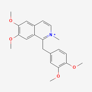 1-(3,4-Dimethoxybenzyl)-6,7-dimethoxy-2-methylisoquinolinium