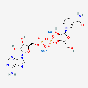 molecular formula C21H27N7Na2O14P2 B13823272 a-Nicotinamide adenine dinucleotide*redu ced form di 