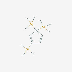 2,5,5-Tris(trimethylsilyl)-1,3-cyclopentadiene