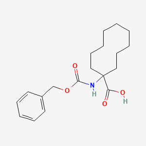 1-(Phenylmethoxycarbonylamino)cyclodecane-1-carboxylic acid