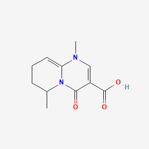 4H-Pyrido[1,2-a]pyrimidine-3-carboxylic acid, 1,6,7,8-tetrahydro-1,6-dimethyl-4-oxo-