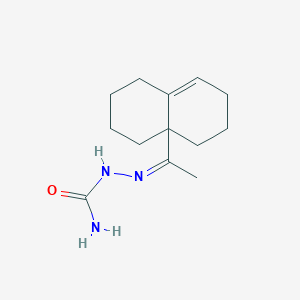 Hydrazinecarboxamide,2-[1-(2,3,4,6,7,8-hexahydro-8A(1H)-naphthalenyl)ethylidene]-