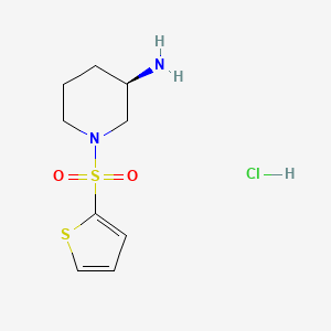 (3R)-1-(thiophene-2-sulfonyl)piperidin-3-amine hydrochloride