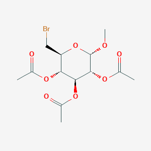 a-D-Glucopyranoside,methyl6-bromo-6-deoxy-,2,3,4-triacetate