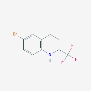 6-Bromo-2-(trifluoromethyl)-1,2,3,4-tetrahydroquinoline