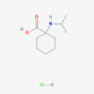 1-(Isopropylamino)cyclohexanecarboxylic acid hydrochloride